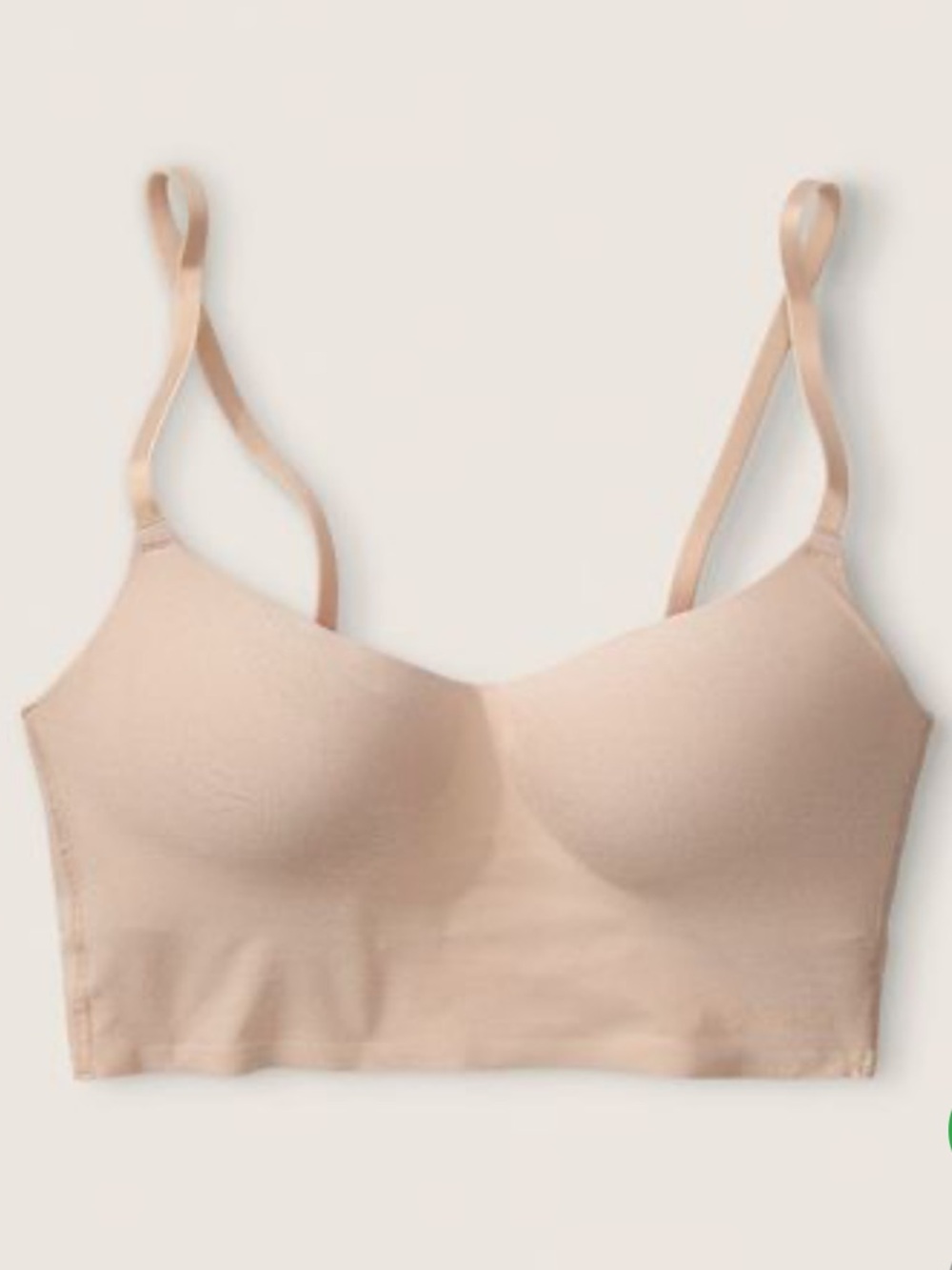 PINK Victoria’s Secret Smooth lightly Lined Wireless Bralette Tan/Nude Size XS